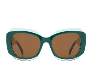 Óculos de sol eco mazzucchelli acetato mais novo óculos de sol das mulheres dos homens, acetato unisex retrô de grandes dimensões