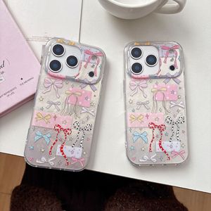 Custodia <span class=keywords><strong>per</strong></span> <span class=keywords><strong>iPhone</strong></span> 17 Pro Max Rosa con Fiocco, <span class=keywords><strong>Cover</strong></span> <span class=keywords><strong>Protettiva</strong></span> Rigida Antiurto Sottile e Lucida Argento Trendy <span class=keywords><strong>per</strong></span> <span class=keywords><strong>iPhone</strong></span> 16, <span class=keywords><strong>per</strong></span> Donna - Product Image 2