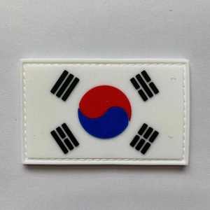 Patch con gancio e anello in gomma in PVC per cappelli, Patch tattico Haiti - Product Image 3