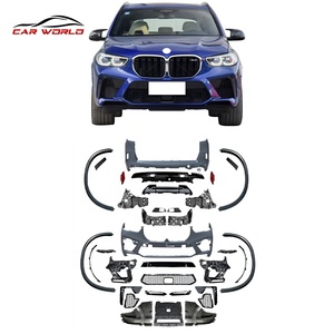 RUNZE New <b>Car</b> Body Kit Plastic Front/Rear Bumper Tow <b>Hook</b> Wheel Eyebrow Rear Lip for G05 2019 Upgrade - Product Image 3