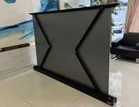 Écran de projection motorisé au sol de 120 pouces en cristal PET CBSP, écran de projection laser TV UST ALR pour home cinéma