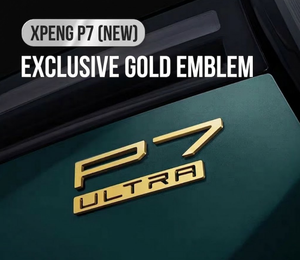 Para Xiaopeng P7, Edición Limitada con Logotipo Dorado, Accesorios Automotrices Modificados con Logotipo Dorado Personalizado - Product Image 1