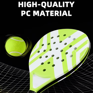 Raqueta de Pádel Ligera Personalizada, Raqueta de Tenis con Empuñadura de Espuma Duradera para Jugadores Universales - Product Image 2