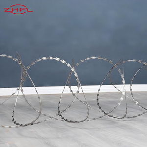 Fil barbelé en acier inoxydable 304 Longteng LT-Razor avec rasoir croisé et surface galvanisée - Product Image 4