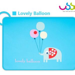 Mantel Individual personalizado de silicona para niños OEM y ODM, Mantel Individual portátil lavable para mesa de bebé, mantel Individual para bebé al por mayor - Product Image 2