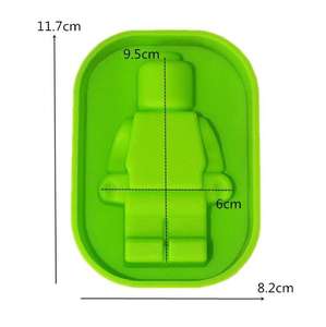 ตัวต่อเลโก้ซิลิโคนแม่พิมพ์สำหรับอบช็อคโกแลต - Product Image 6