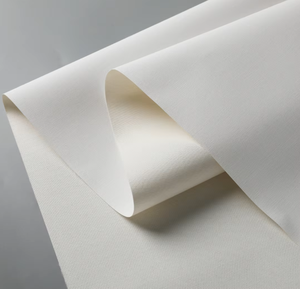 Rotolo di Tela in Cotone Bianco di Grado <span class=keywords><strong>Professionale</strong></span> 280gsm per Arte e Artigianato, Ideale per Pittura Digitale e su Tela Stirata - Product Image 1