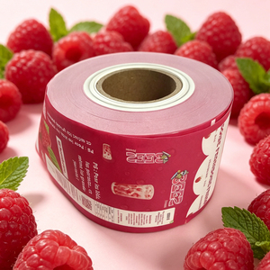 Custom Printed Laminated Moisture Proof Heat Sealable Food Grade Plastic Roll Film for Snack - Product Image 4