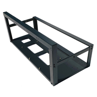 Châssis de serveur pour 6/8 GPU, boîtier ouvert, rack de minage en stock