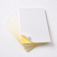 Papier autocollant A4 écologique avec colle à base d'eau, forte adhérence pour l'impression d'étiquettes sur imprimante jet d'encre et laser