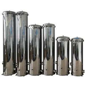 single bag precision filter security water filter cartridge housing precision with stainless steel