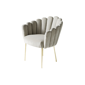 เก้าอี้รับประทานอาหารสไตล์อิตาลีสุดหรู ดีไซน์เรียบง่าย ระดับไฮเอนด์ สไตล์สแกนดิเนเวียน เหมาะสำหรับร้านกาแฟ ร้านอาหาร และเก้าอี้สำนักงานหุ้มเบาะ - Product Image 1