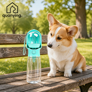 Botella de Agua Portátil para Perros, Dispensador de Agua a Prueba de Fugas para Viajes al Aire Libre, para Perros Pequeños y Medianos, Gatos y Mascotas - Product Image 1