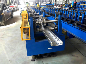 Heißer Verkauf in einer vor verzinkten Kabel rinne Rolling Forming <span class=keywords><strong>Cable</strong></span> <span class=keywords><strong>Tray</strong></span> Making <span class=keywords><strong>Machine</strong></span> - Product Image 2