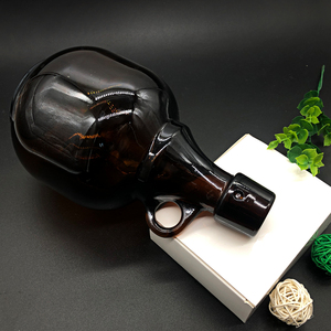 Bán Sỉ Chai Rượu California Chai Rượu Tách Biệt Màu Nâu <span class=keywords><strong>1</strong></span> Lít Chai Rượu Thủy Tinh - Product Image 4