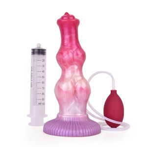NNSX Hot Selling Spray Water Anal Plug <b>Dildo</b> Animal Ejaculating <b>Dildo</b> Realistic Natural Squirting Dog <b>Dildo</b> for Women - Product Image 1