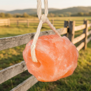 Sel rose de l'Himalaya, morceaux nutritifs biologiques, emballage personnalisé OEM pour chevaux, bovins, chiens, sel à lécher pour animaux du Pakistan - Product Image 1
