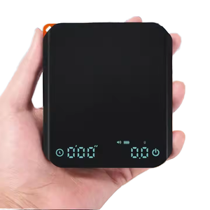 Báscula de Cocina Electrónica para el Hogar, Mini Báscula Recargable por USB, Balanza para Espresso con Temporizador Automático, Rectangular - Product Image 2