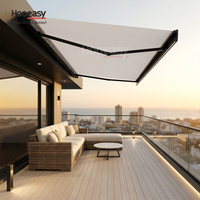Auvents rétractables d'extérieur résistants aux UV, pare-soleil pliant pour jardin, balcon, terrasse, usage commercial