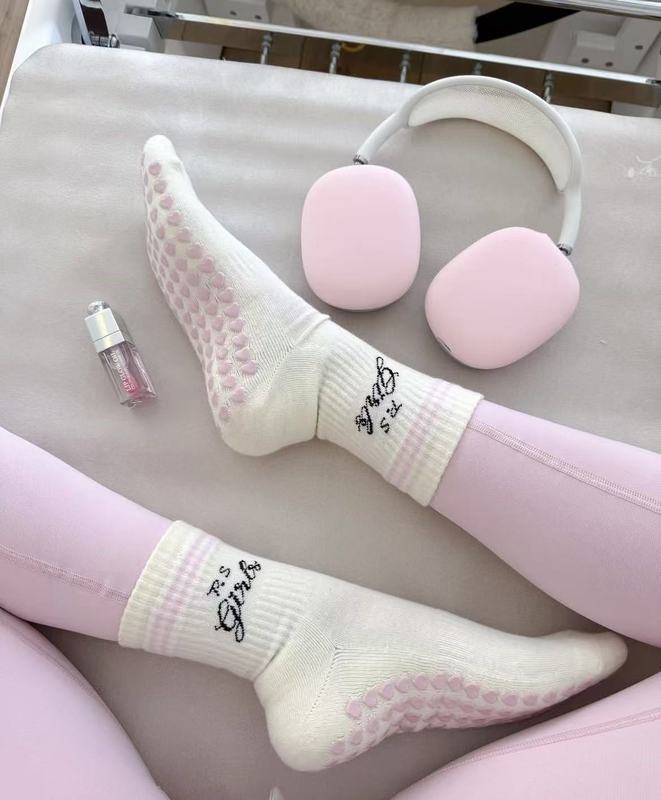 Custom Socks Women Pilates Socks Anti