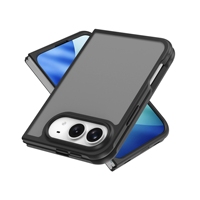 Étui de téléphone en PC TPU translucide mat pour iPhone Duo 18 Ultra, coque rigide antichoc, logo personnalisé