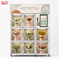 Máquina Expendedora de Flores Frescas con Sistema de Refrigeración para Centros Comerciales y Hoteles