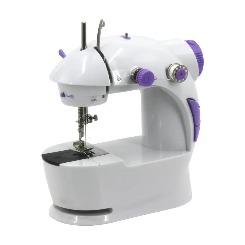 Promocional Popular doméstica automática roscado maquinas de coser ropa de cuero