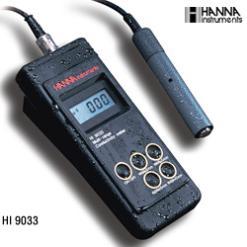 อิตาลี HI9033 เครื่องวิเคราะห์การทดสอบค่าการนำไฟฟ้าแบบพกพากันน้ำ - Product Image 3