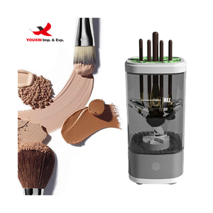 Nettoyant pour pinceaux de maquillage USB à rotation automatique à prix réduit pour un nettoyage en profondeur, portable, type blender rotatif - Product Image 1