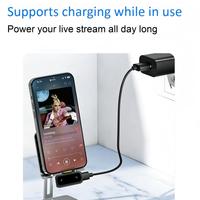 Neues Kabelloses Clip-on Ansteckmikrofon für Mobiltelefon Outdoor Live Computer Aufnahme Geräuschunterdrückung für 2,4G Mini High-End