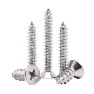 Tornillos de Cabeza Plana Cruzada de Acero Inoxidable M2-M12 de Tamaño Completo, Fabricados en Fábrica, en Grandes Cantidades Compra al por Mayor de Tornillos de Fijación. - Product Image 2