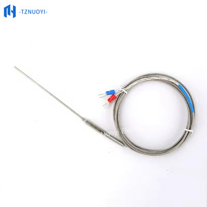 Thermocouple blindé en acier inoxydable de type K WRNK-191, résistance thermique PT100/E/J, capteur de haute température, résistance OEM - Product Image 6