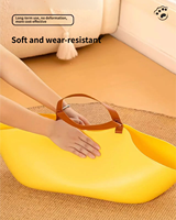 Grande litière pour chat à transporter à la main, pliable, portable, anti-déversement, pour les voyages, les sorties, les fournitures pour animaux de compagnie