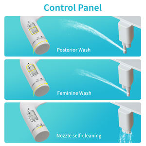 Custom Logo Bathroom <strong>Toilet</strong> Seat <strong>Bidet</strong> Attachment Ultra-Slim Dual Retractable Nozzle ABS <strong>Bidet</strong> Toilette Cold Water <strong>Toilet</strong> <strong>Bidet</strong> - Product Image 5