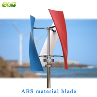 Éolienne ESG 220v 1000w 5kw Axe 48v Petite 250w Éolienne à axe vertical hélicoïdale Générateur Prix