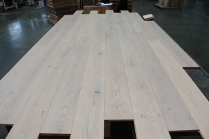 Plancher technique en chêne français de 9/16 pouces d'épaisseur, tache blanche <span class=keywords><strong>claire</strong></span> - Product Image 2