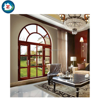 Ventanas Arqueadas Horizontales Modernas de Estilo Colonial en Aluminio - Diseño Resistente a Huracanes y Eficiente Energéticamente