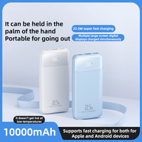 Batterie externe TDX TB2 22,5W/15W/20W à charge rapide avec écran numérique, Li-Polymère, interfaces USB/Type-C, 10000/20000mAh, certifiée CE