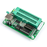 KUNOGSHUN avec câble ICSP, type breadboard, composant électronique, programmeur ICSP PIC K150, programmation automatique USB pour Arduino