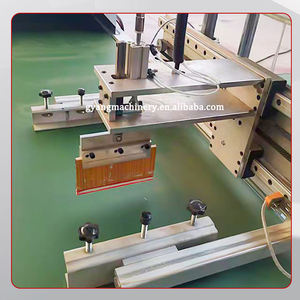 Machine d'impression d'écran de cylindre sans tige automatique et semi-automatique de haute qualité Table sous vide industries agricoles peu coûteuses - Product Image 2