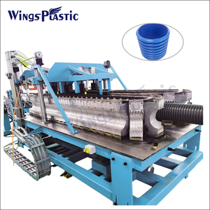Ligne de production d'extrusion de tuyaux ondulés en plastique DWC, machine à conduits ondulés en PE - Product Image 6