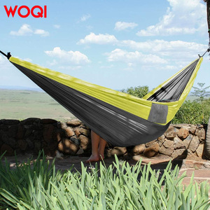 Hamaca Ultraligera de Nailon WOQI para 1-2 Personas, Portátil, para Acampar al Aire Libre, Viajar, Hacer Senderismo, Diseño Minimalista - Product Image 1