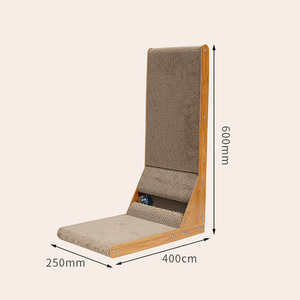 Rascador para Gatos Vertical en Forma de L, Desmontable, de Cartón Resistente, Juguete para Gatos, Venta al por Mayor - Product Image 5