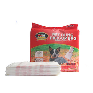DONO Double Couche PE Jetable Collection de Fèces de Chiens Trousse de Toilette Nouveau Pet Training Supplies Exclusif pour les Utilisateurs Amazon - Product Image 1
