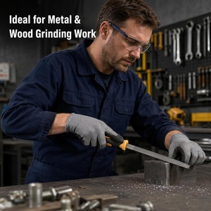 Manufacturer Customized Carpentry <strong>Hand</strong> Tools <strong>Hand</strong> Portable 8"Half Round T12 Steel <strong>File</strong> for Mechanical Parts Trimming - Product Image 2