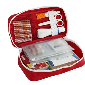 Portable <b>Water</b> Resistant Oxford First Aid Kit Bag Custom Medical Storage <b>Pouch</b> Travel Hospital Use - Product Image 3