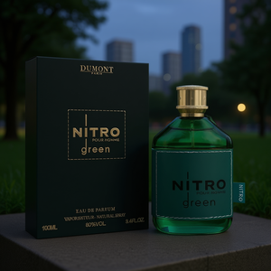 Dumont Nitro Green Eau de Parfum 100 ml Spray pour Homme Parfum Frais - Product Image 2