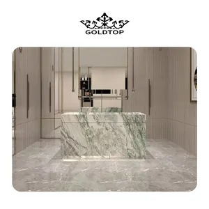 TMZ STONE ODM OEM marmol Italia Fior Di Pesco Apuano Mármol para cocina y baño vanitytop