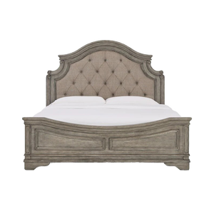 Letto matrimoniale in rovere massello stile country americano, letto cinese antico francese retrò di alta gamma per camera da letto padronale - Product Image 5