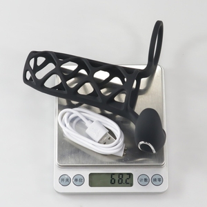 Silikon horoz kol vibratör 9 frekansları ile uzaktan kumanda yetişkin büyütücü seks oyuncakları içeren Penis halkaları - Product Image 5